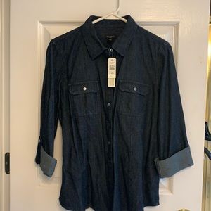 TALBOT’S DENIM SHIRT